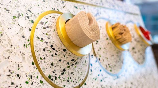 Stunningly Bold Designs With Colortek Terrazzo