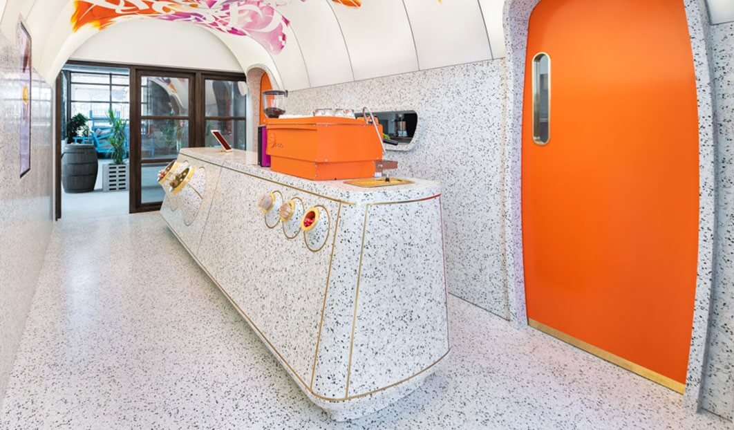 Stunningly Bold Designs With Colortek Terrazzo